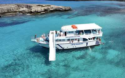 Wycieczka Rejs na Blue Lagoon poranny z transferem z adresu z Pafos łodzią Blue Diamond